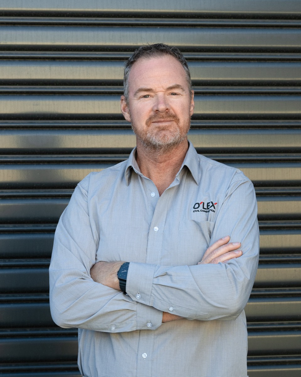 Corporate headshot for O'Lex Civil Construction