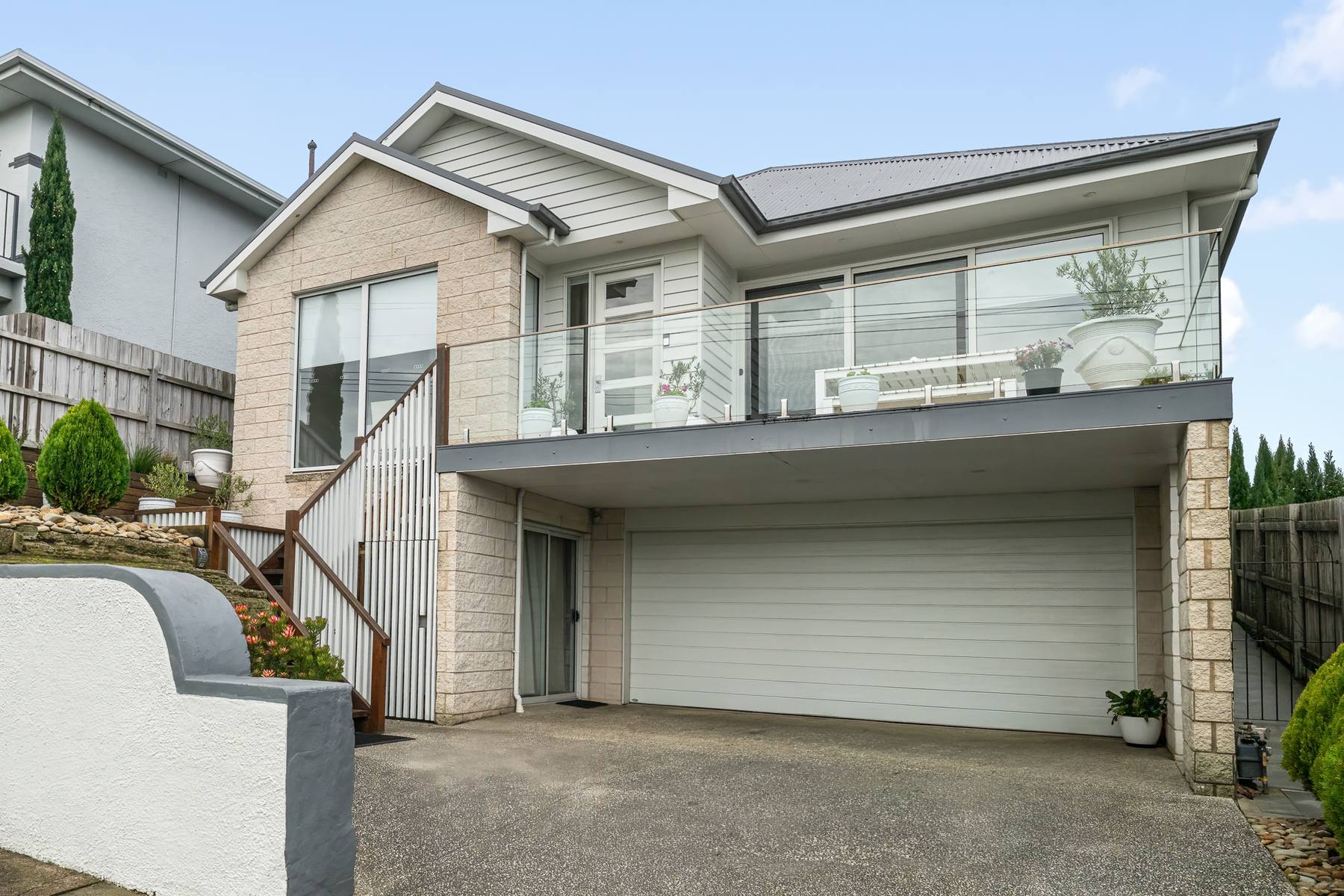 Modern home exterior