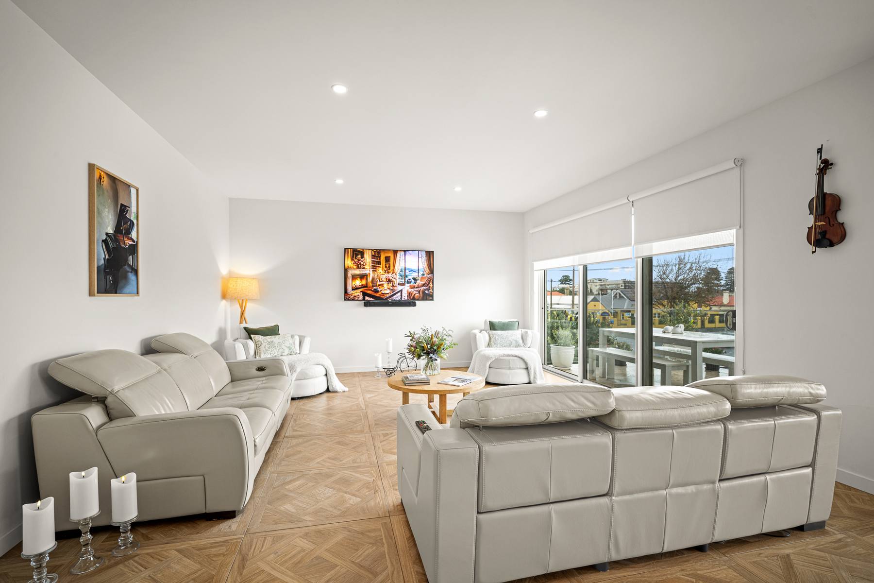Bright living room